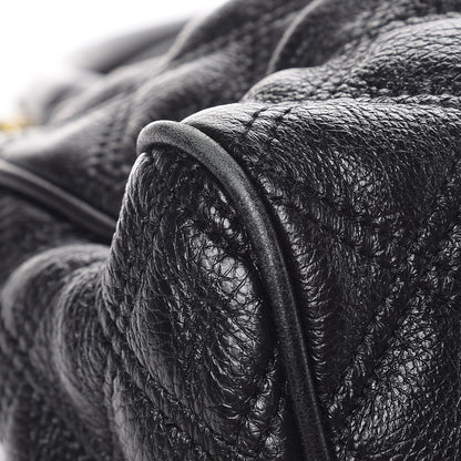 Marc Jacobs Calfskin Quilted Stam Black 10 of 15