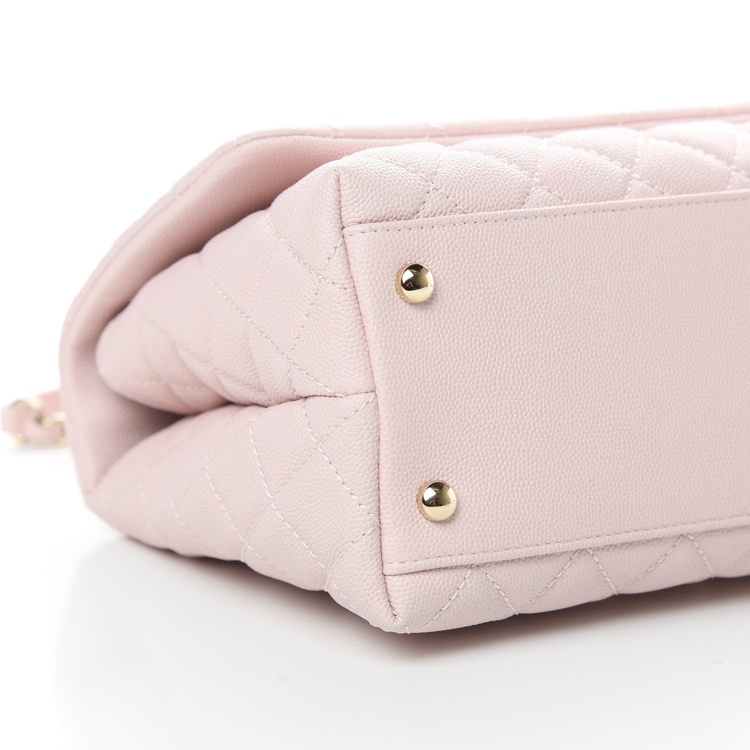 Chanel Caviar Quilted Small Coco Handle Flap Lilas Lilac 9 of 11
