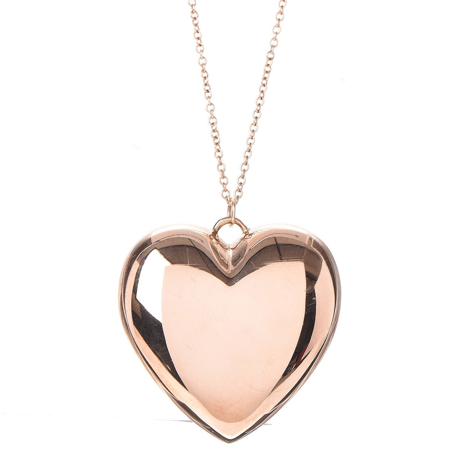 Tiffany Rubedo Heart Pendant Necklace 3 of 8