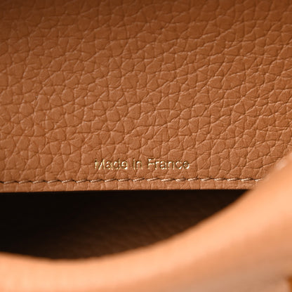 Delvaux Taurillon Soft Nano Cool Box Satchel Vegetal Ivory 7 of 11