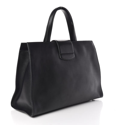 Gucci Calfskin Web Stripe Large Dionysus Tote Bag Black 4 of 11