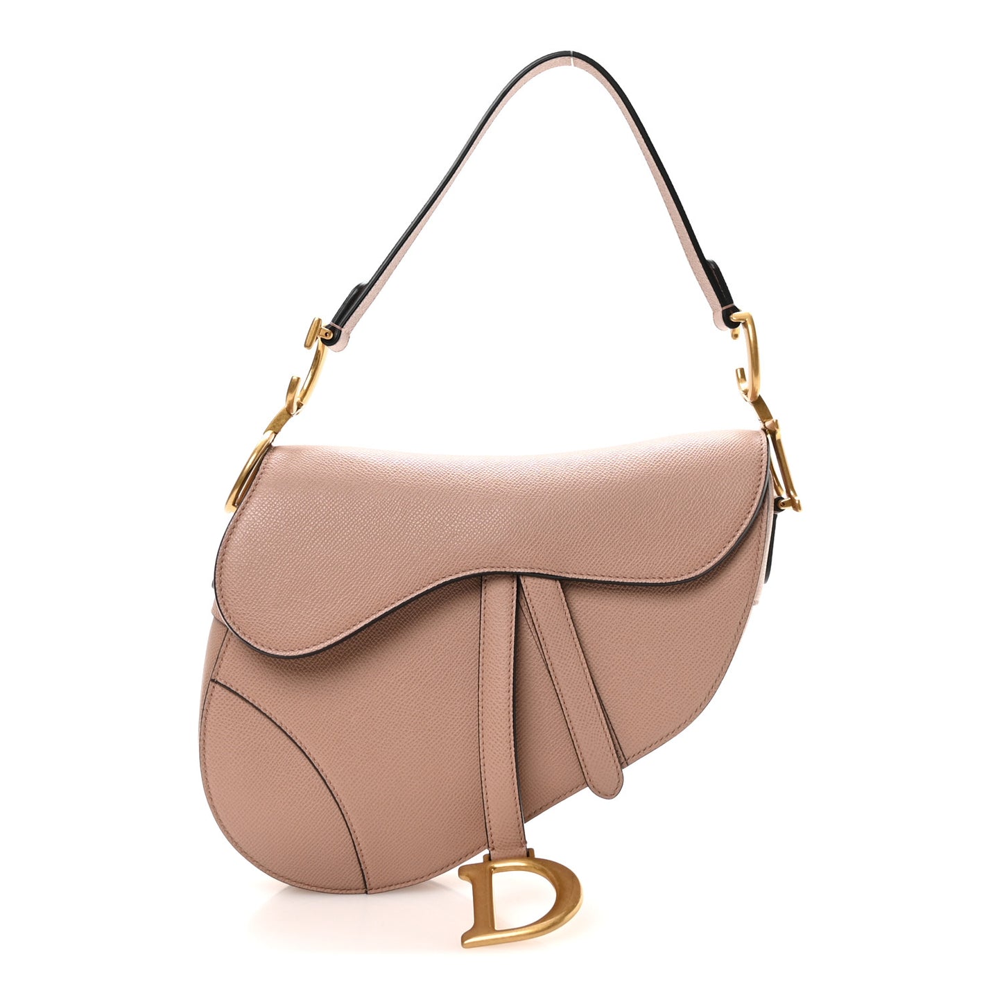 Grained Calfskin Saddle Bag Fard