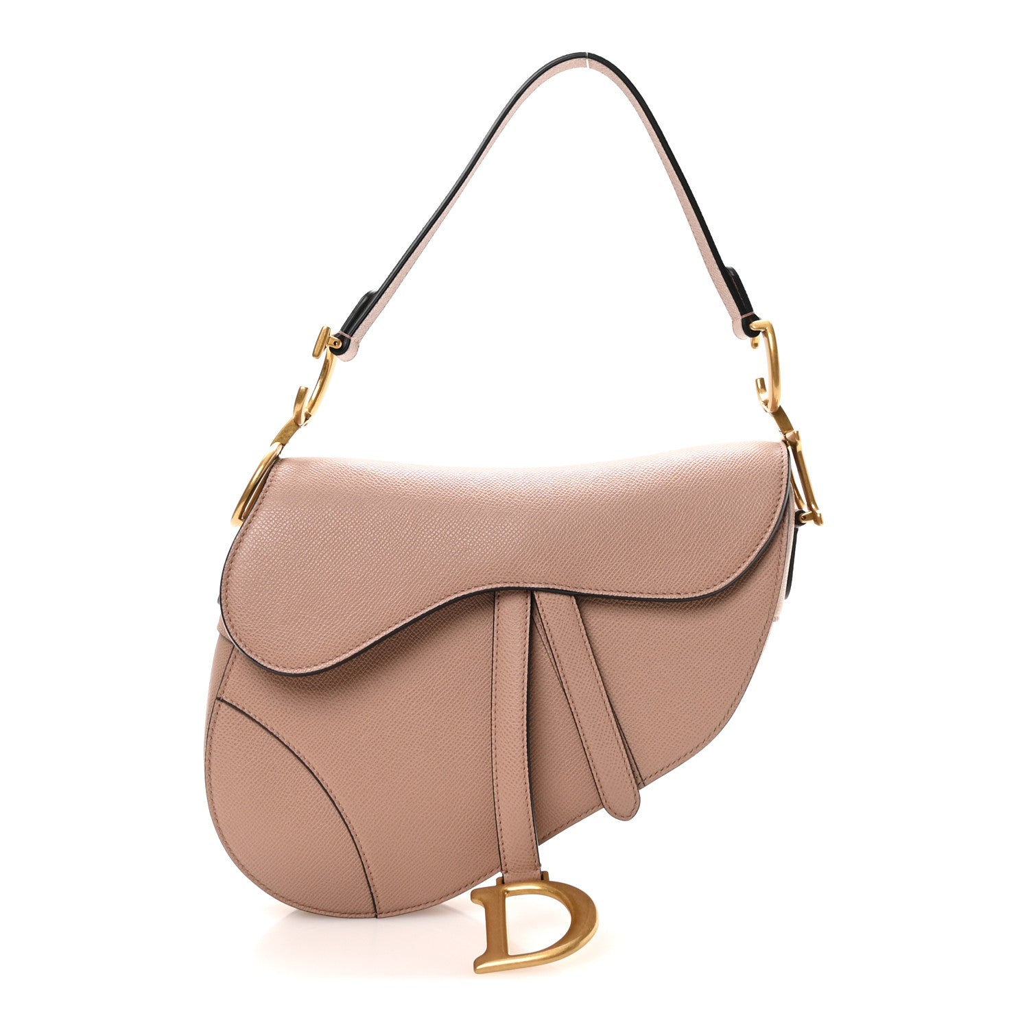 Christian Dior Grained Calfskin Saddle Bag Fard 1 of 11