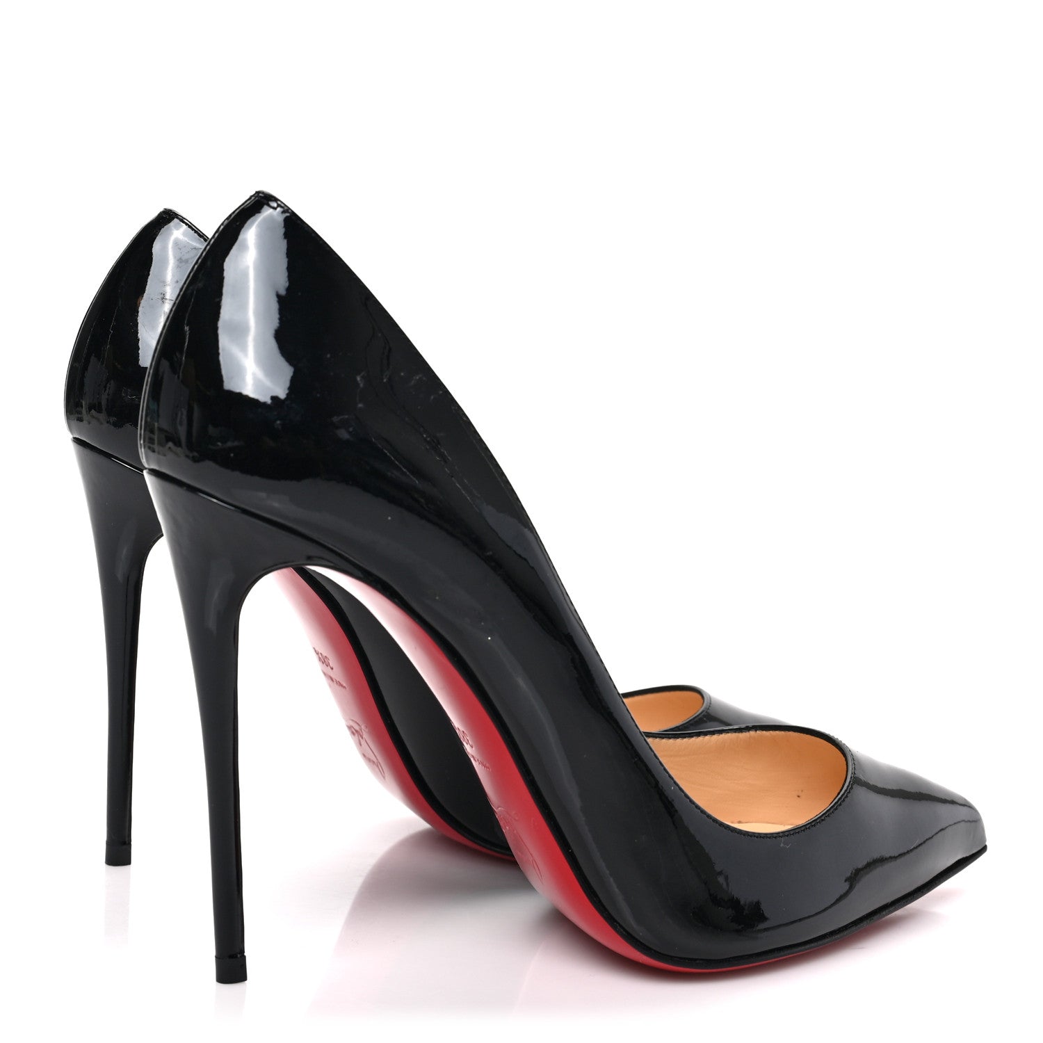 Christian Louboutin Patent So Kate 120 Pumps 38.5 Black 4 of 7