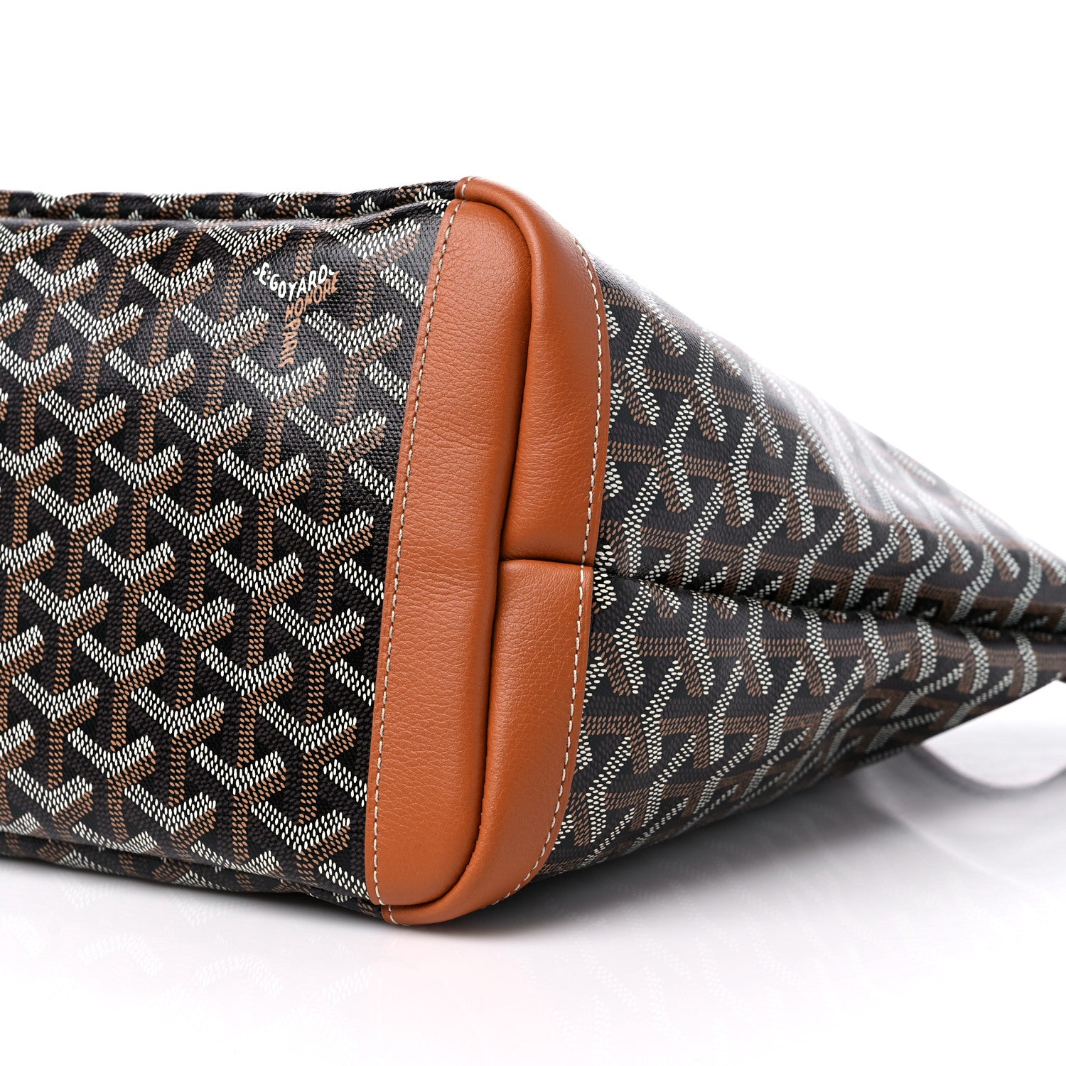Goyard Goyardine Artois MM Black Gold 9 of 9