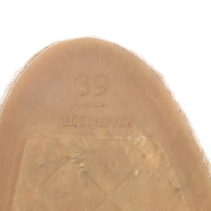 Chanel Lambskin CC Espadrilles 39 Black 8 of 10