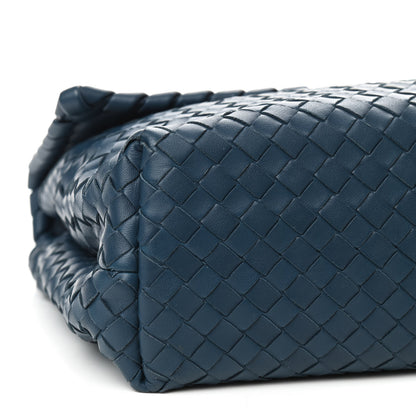 Bottega Veneta Nappa Intrecciato Large Olimpia Bag Denim 5 of 8