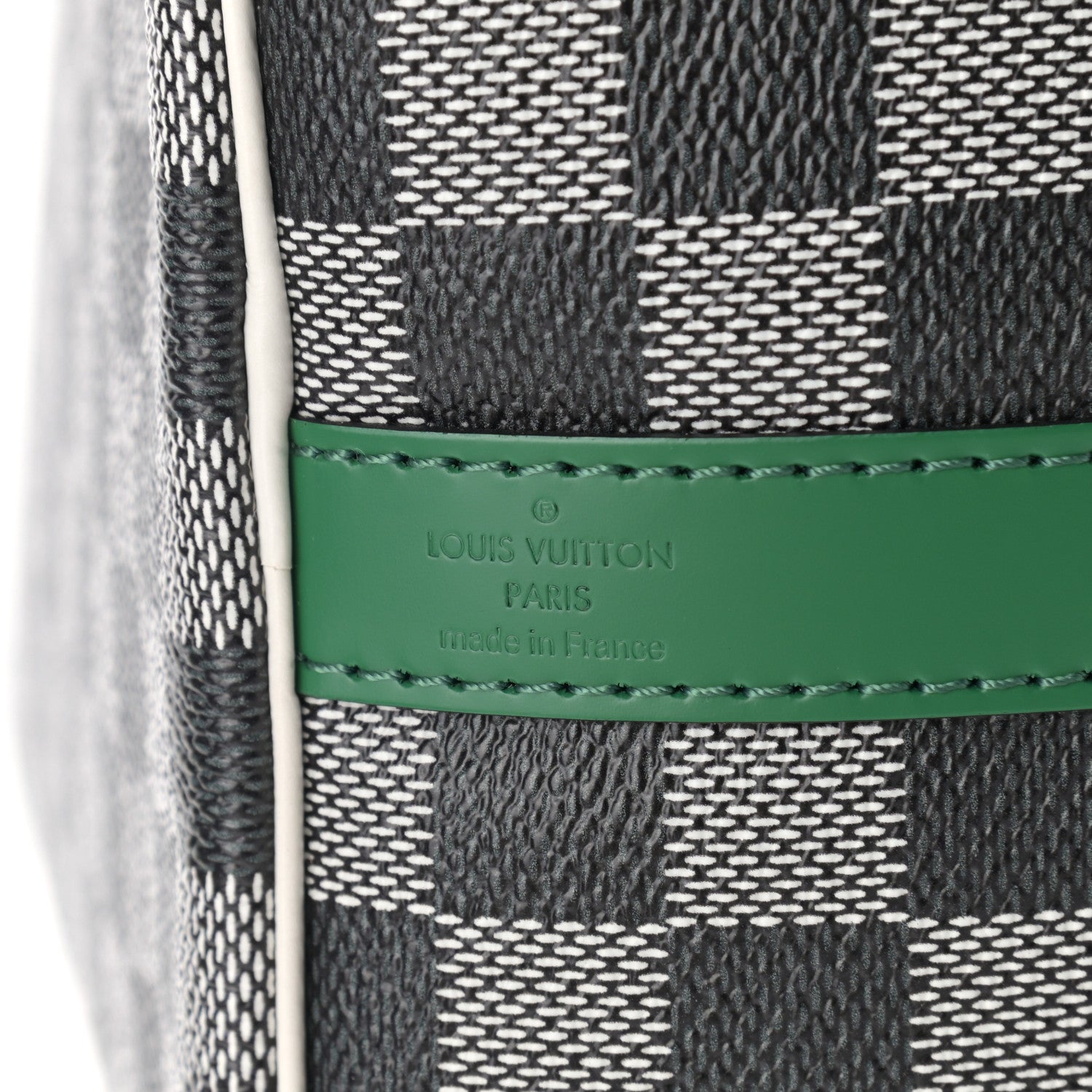 Louis Vuitton Damier Speedy Bandouliere 30 Black White 6 of 9