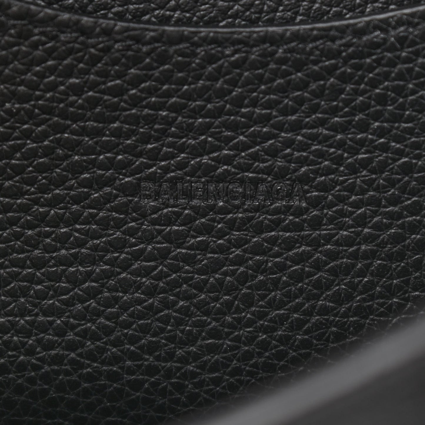 Grained Calfskin Neo Classic Gold Hardware Mini City Black