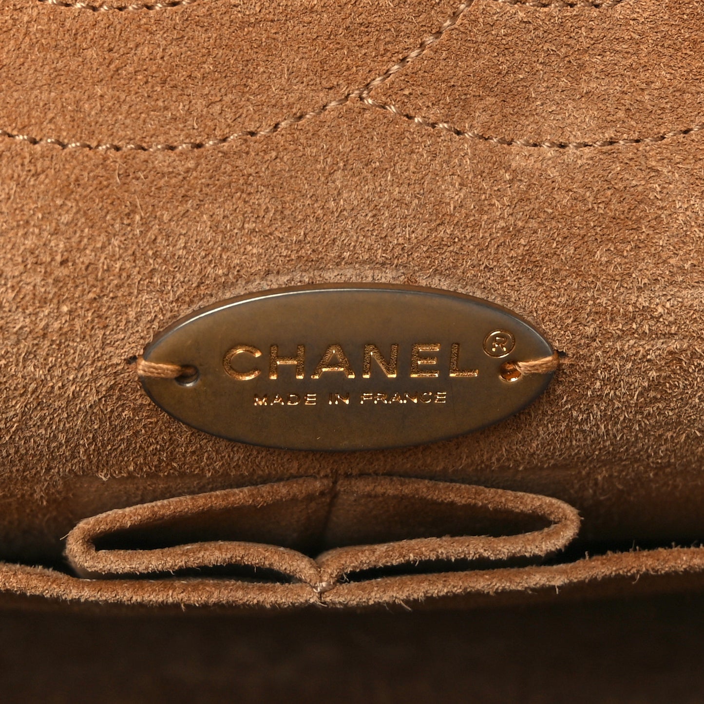 Grained Calfskin Jumbo Classic Pure Double Flap Beige
