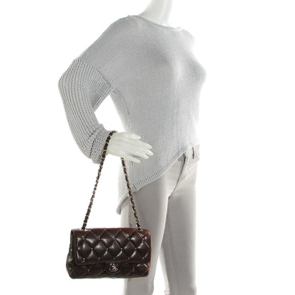 Chanel Lambskin Studded Medium Flap Brown 2 of 8