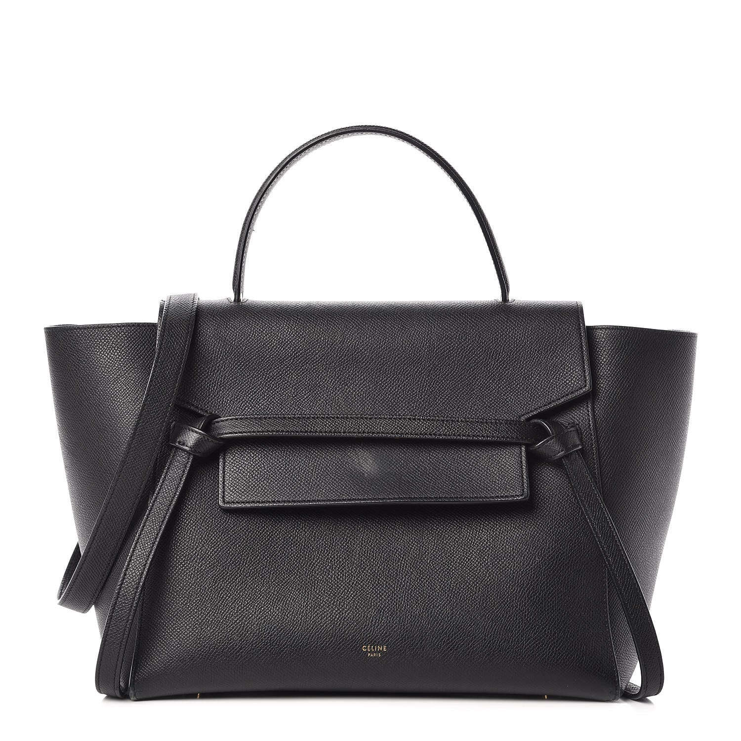 Celine Grained Calfskin Mini Belt Bag Black 1 of 18