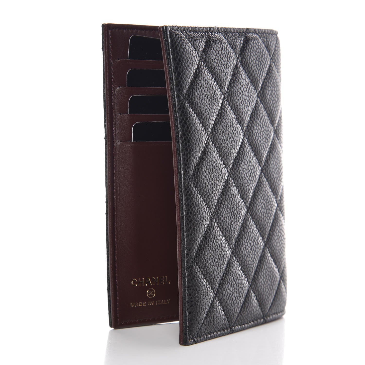 Chanel Caviar Quilted Passport Holder Black 3 of 8