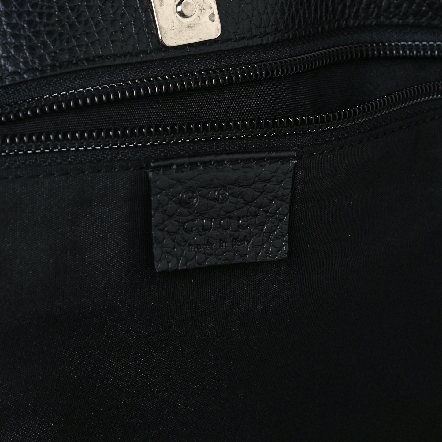 Monogram Tote Black