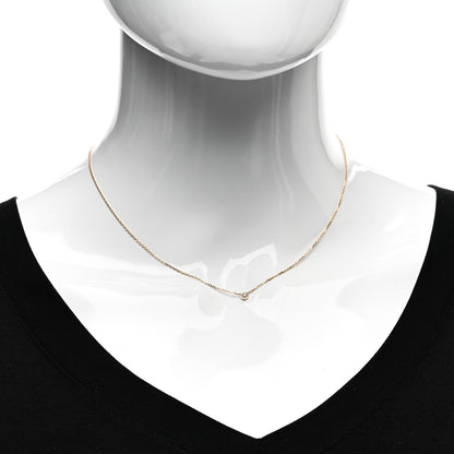 Cartier 18K Yellow Gold Diamond XS D'Amour Pendant Necklace 2 of 5