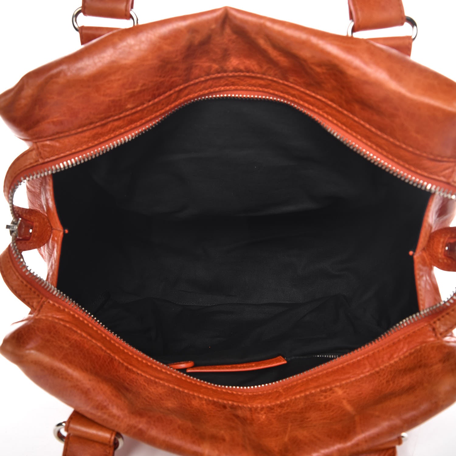 Balenciaga Agneau Giant 21 Silver Hardware Mid Day Mandarine 5 of 15