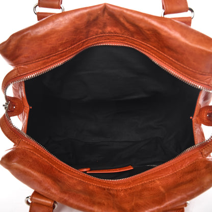 Balenciaga Agneau Giant 21 Silver Hardware Mid Day Mandarine 5 of 15