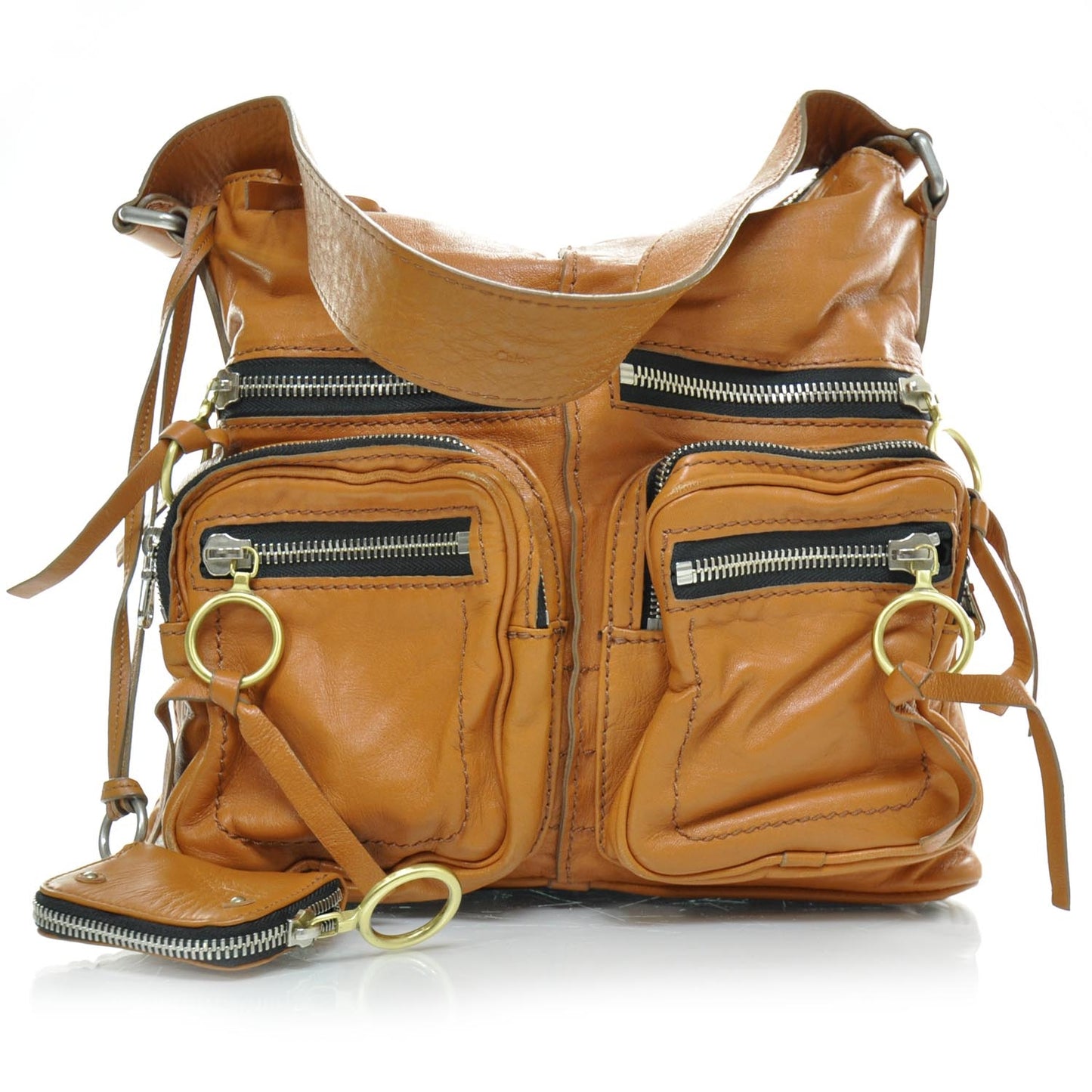 Calfskin Betty Hobo Yellow