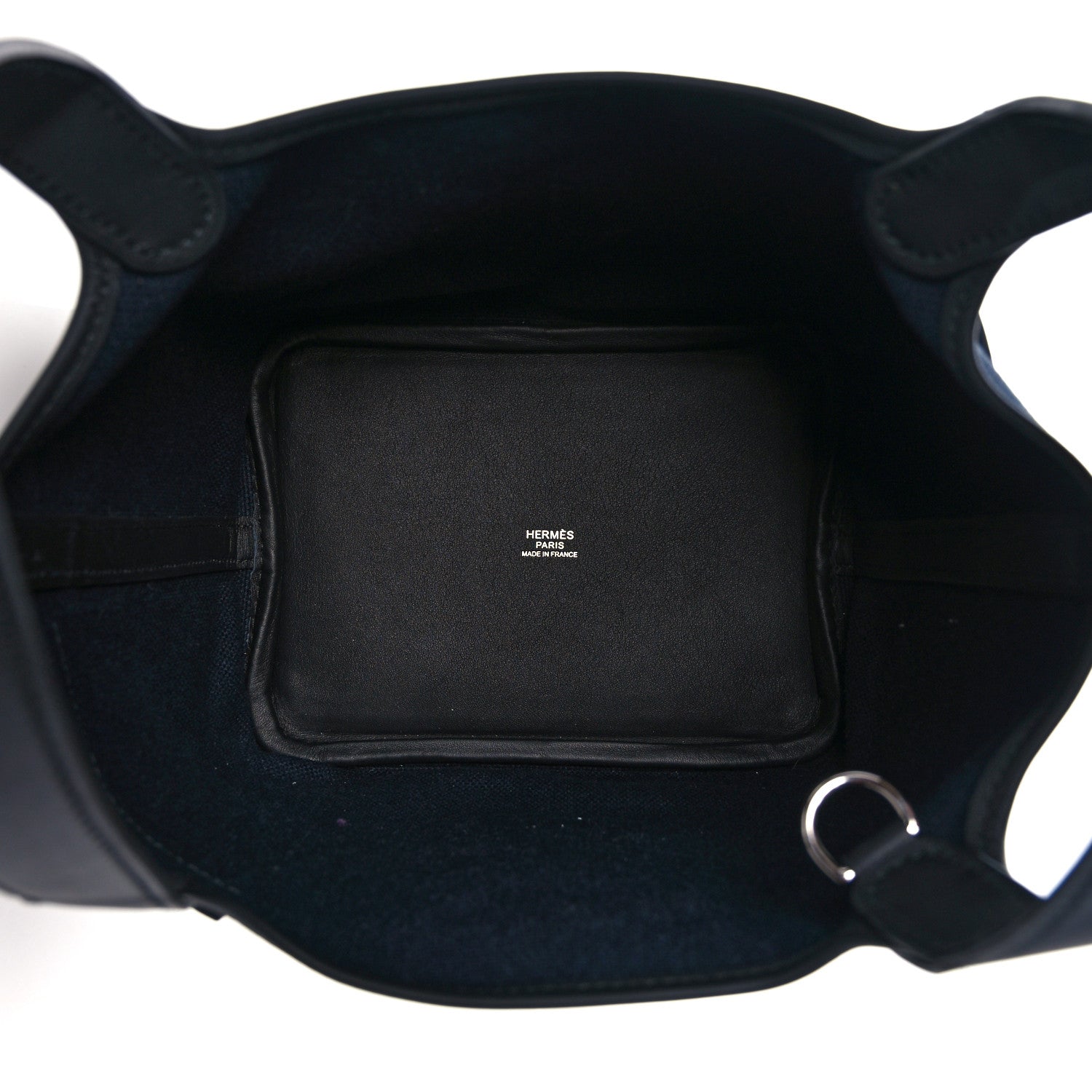 Hermes Toile Goeland Swift Cargo Picotin Lock 18 Bleu Marine 5 of 12