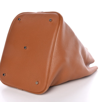 Hermes Taurillon Clemence Picotin TGM Gold 9 of 14