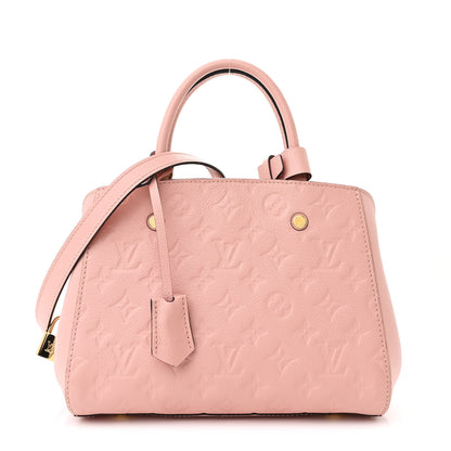 Louis Vuitton Empreinte Montaigne BB Rose Poudre 1 of 9