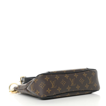 Louis Vuitton Monogram Odeon PM Black 4 of 12