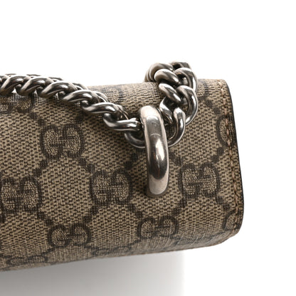 Gucci GG Supreme Monogram Small Dionysus Shoulder Bag Taupe 14 of 14