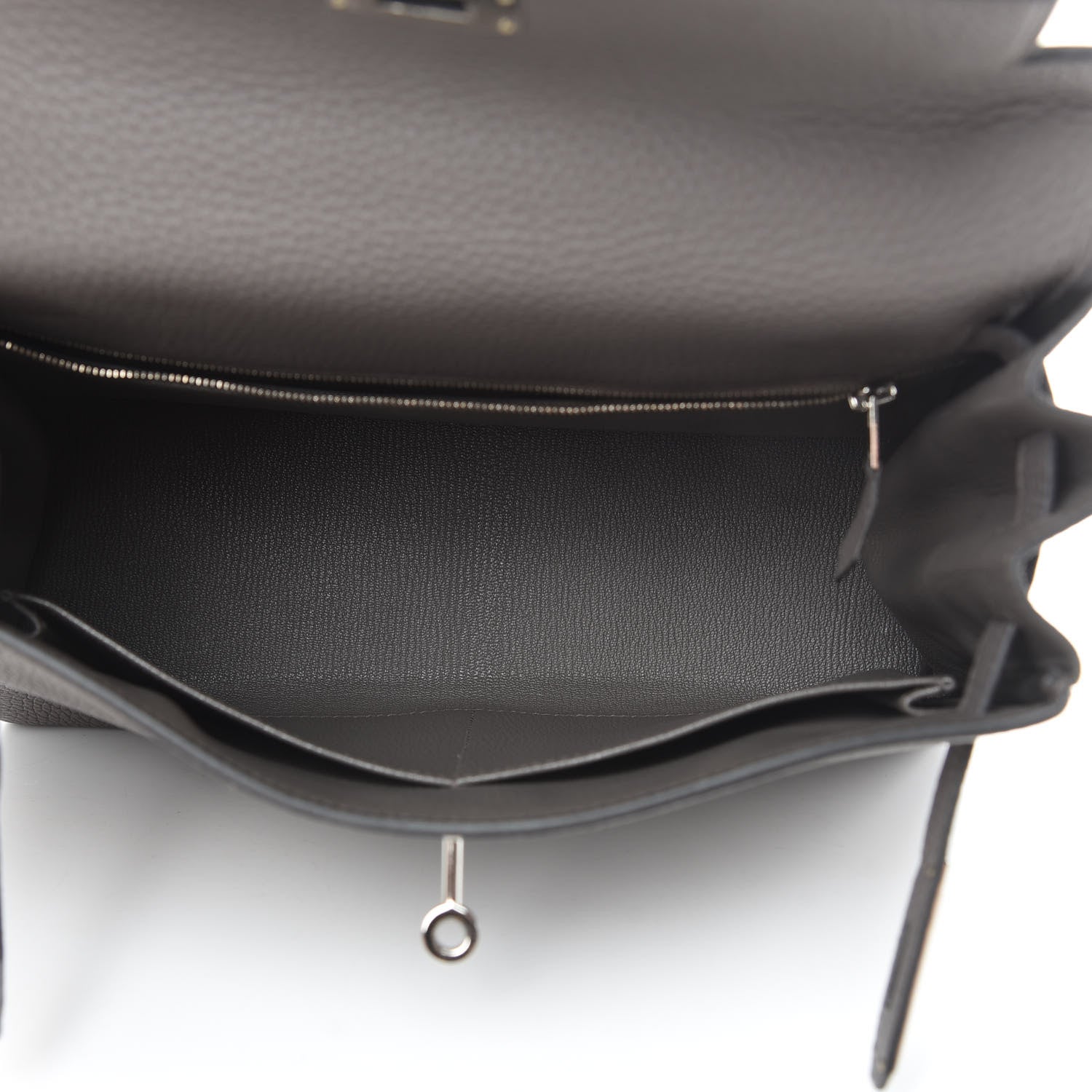 Hermes Togo Kelly Retourne 28 Etain 5 of 11