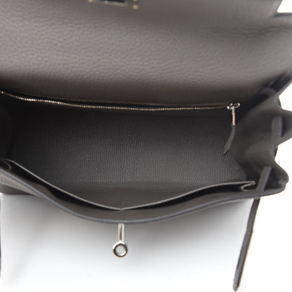 Hermes Togo Kelly Retourne 28 Etain 5 of 11