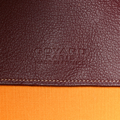 Goyard Goyardine Senat Pochette GM Burgundy 6 of 6