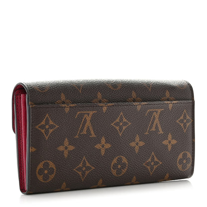 Louis Vuitton Monogram Sarah Wallet NM Fuchsia 3 of 8
