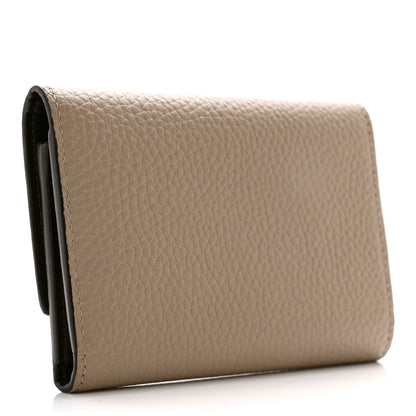 Louis Vuitton Taurillon Capucines Compact Wallet Galet 3 of 7