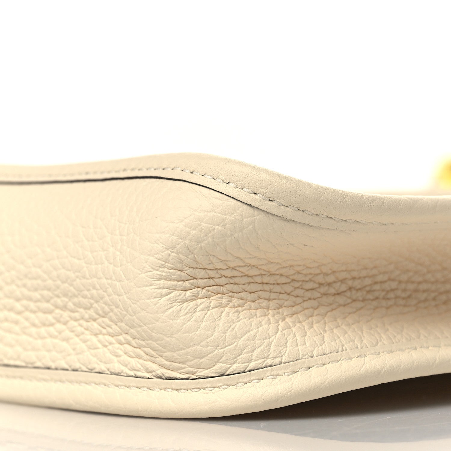 Hermes Taurillon Clemence Quadrille Evelyne TPM Nata Citron 8 of 8