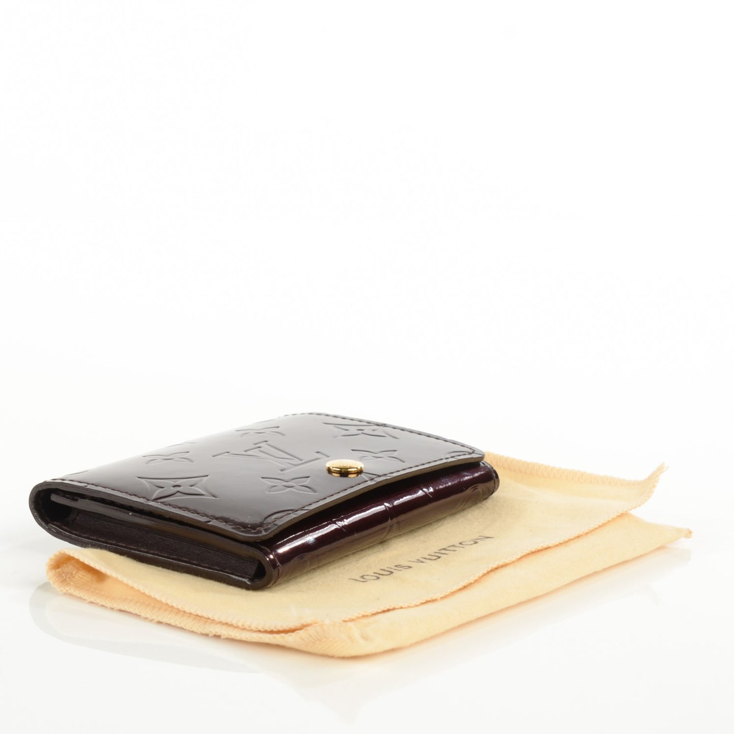Vernis Business Card Holder Amarante