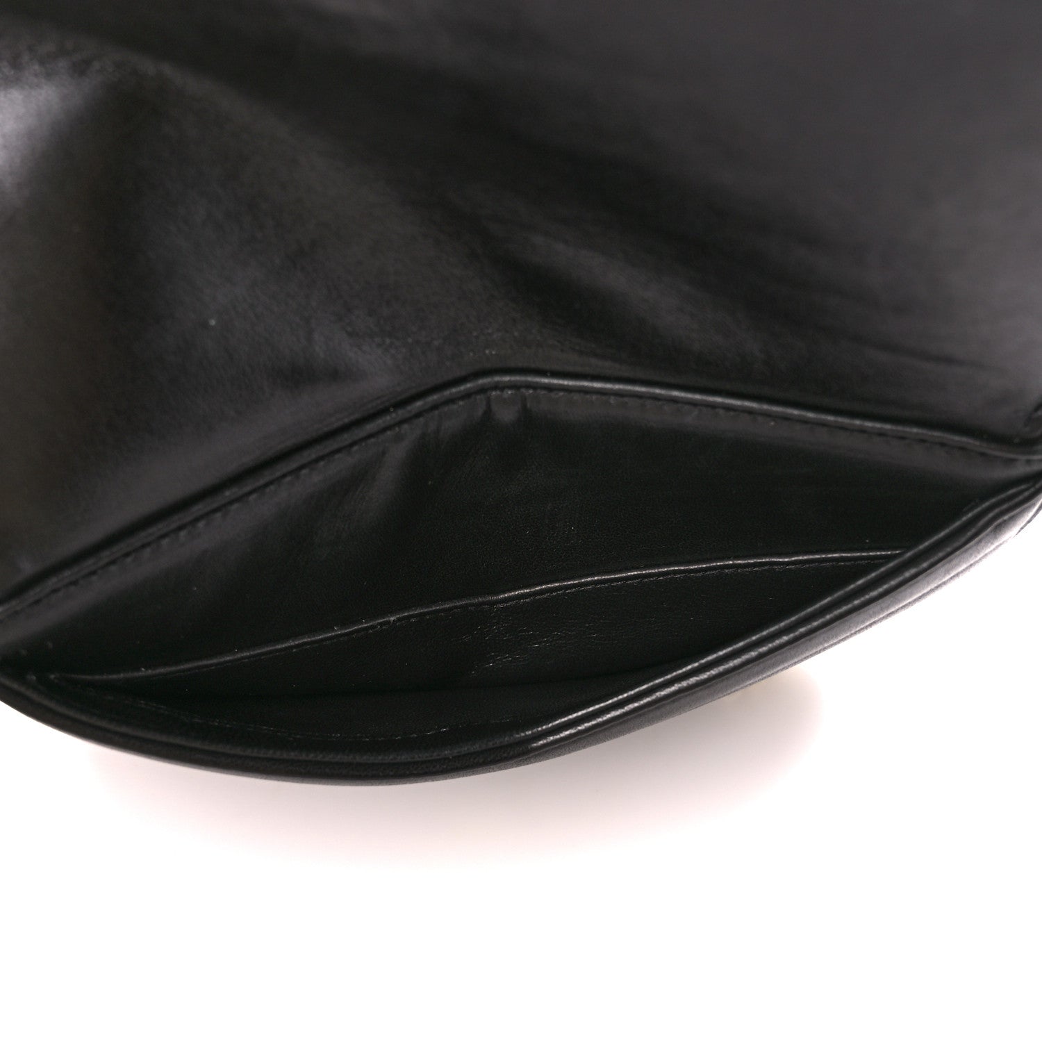 Saint Laurent Lambskin Matelasse Chevron Monogram Small Sulpice Bag Black 5 of 12