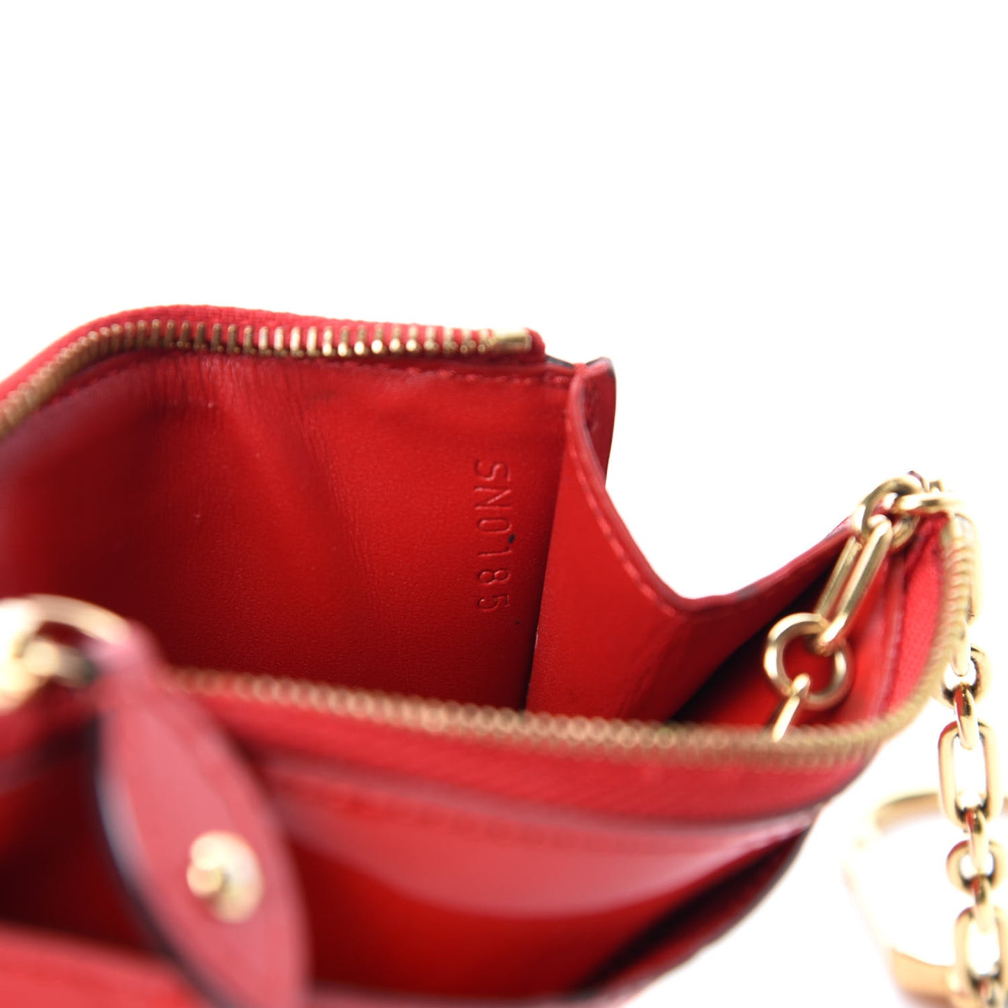 Vernis Key Pouch Cherry