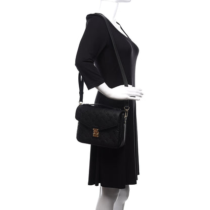 Louis Vuitton Empreinte Pochette Metis Black 2 of 10