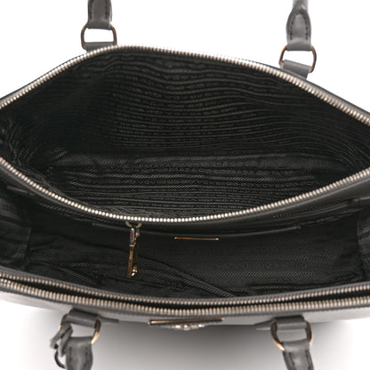 Prada Saffiano Lux Large Galleria Double Zip Tote Marmo 5 of 11