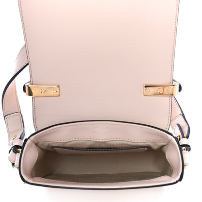 Chloe Calfskin Crocodile Embossed Mini C Double Carry Cement Pink 5 of 11