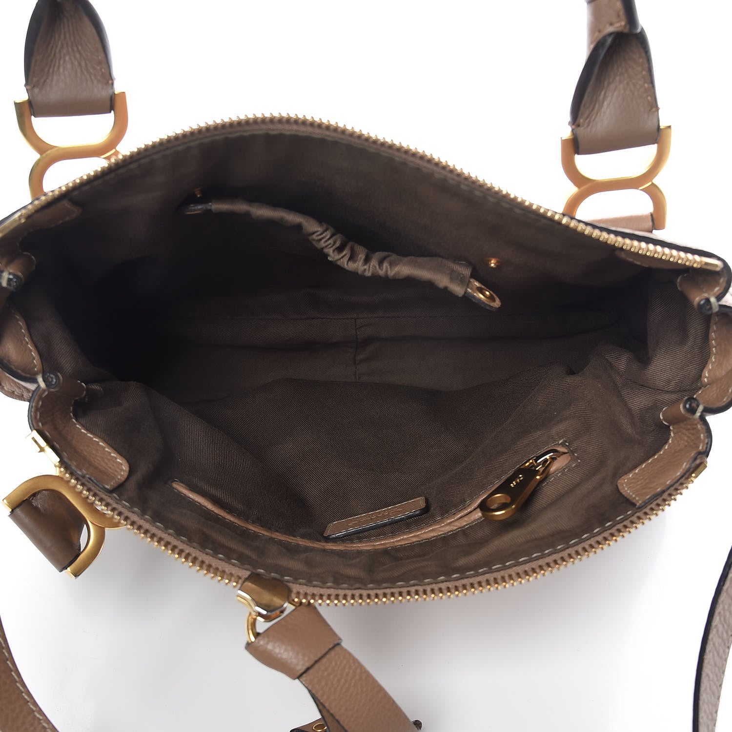 Chloe Calfskin Medium Marcie Satchel Nut 6 of 13