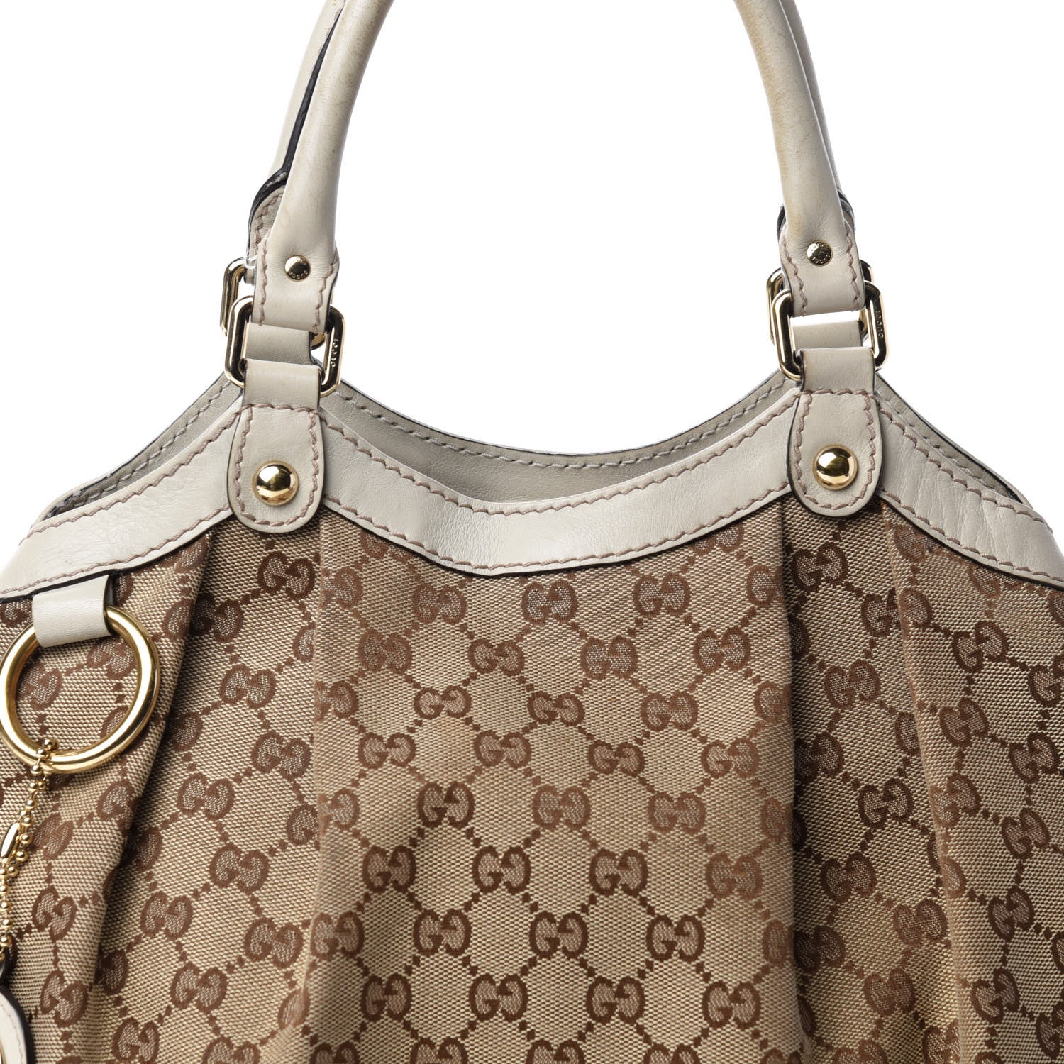 Gucci Monogram Medium Sukey Tote Off White 12 of 12