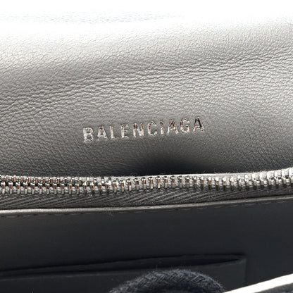 Balenciaga Crushed Calfskin Quilted Small Crush Chain Bag Silver 6 of 9