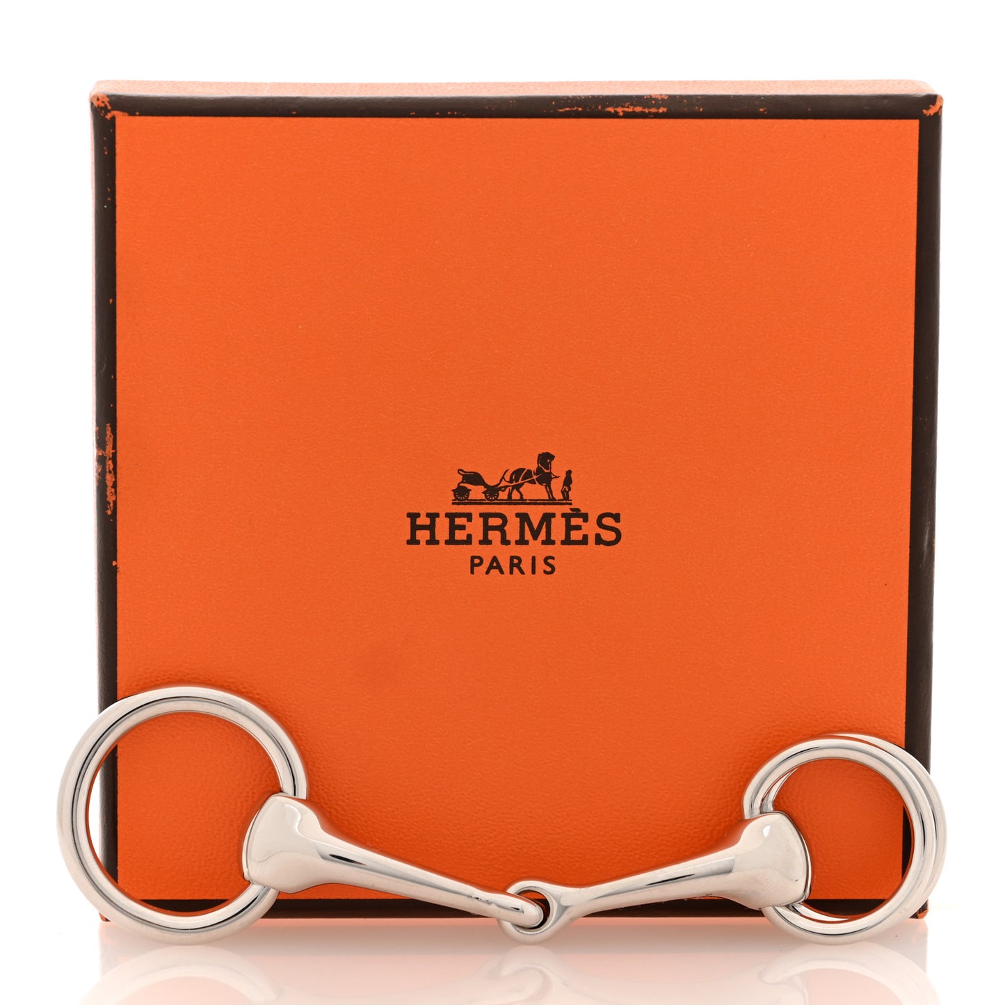 Palladium Mors Scarf Ring Gold