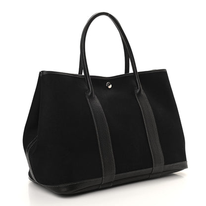 Hermes Toile Negonda Garden Party Tote 36 MM Black 3 of 10