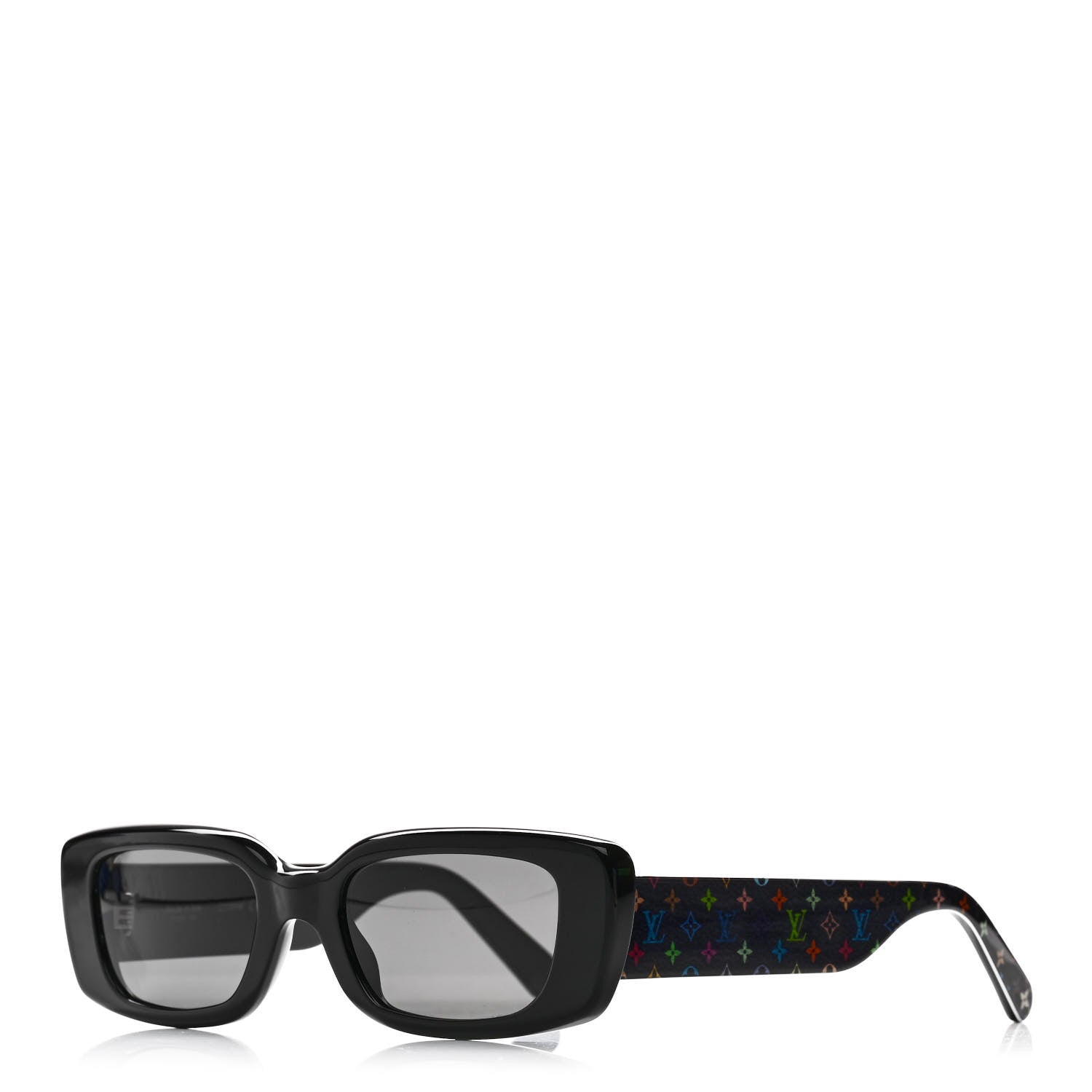 Louis Vuitton LV X TM Acetate Monogram Multicolor Sunglasses Z2709W Black 1 of 7