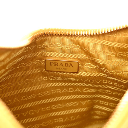 Prada Saffiano Lux Re-Edition Mini Shoulder Bag Soleil 6 of 11