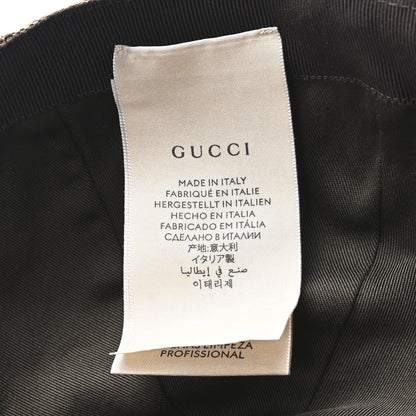 Gucci Monogram Web Baseball Hat S Beige Cocoa 9 of 9