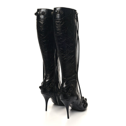 Balenciaga Agneau Arena Cagole 90mm Boots 41 Black 4 of 8