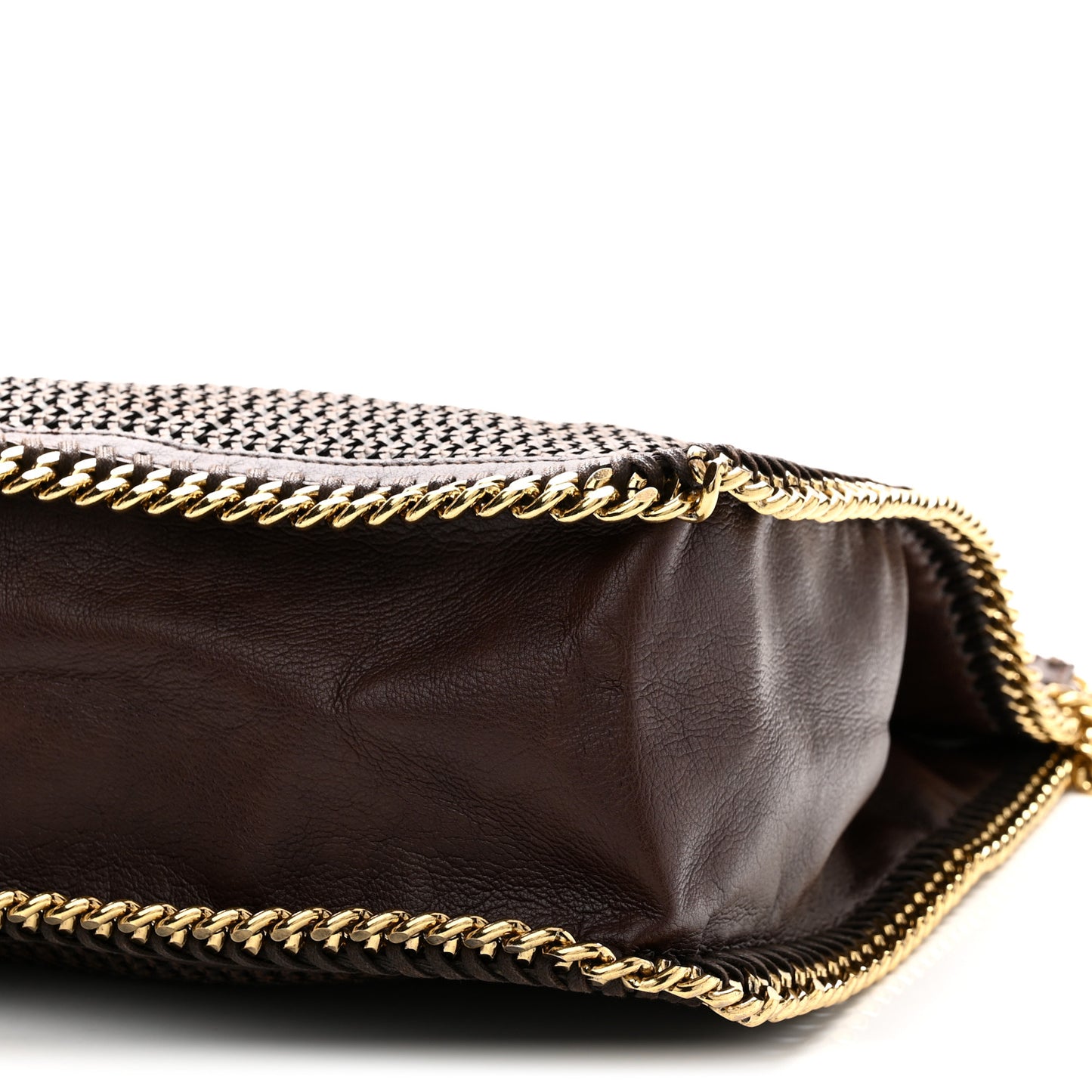 Raffia Falabella Tote Brown