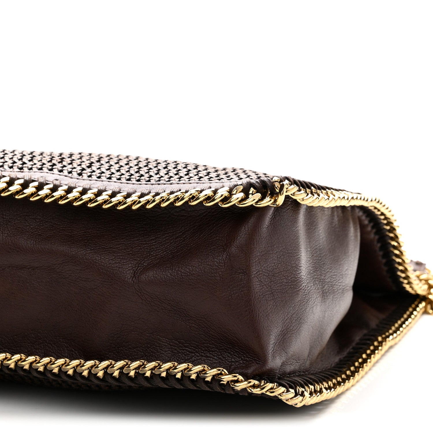 Stella McCartney Raffia Falabella Tote Brown 9 of 9